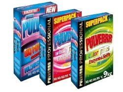 Prémiový práškový detergent pre biele a farebné odolné oblečenie